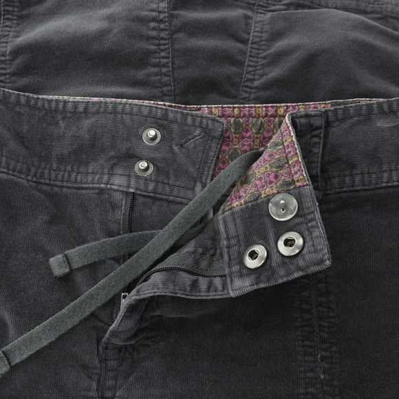 Athleta Roseville Corduroy Mini Skirt Women 4 Blue Cotton/Spandex - Picture 5 of 10